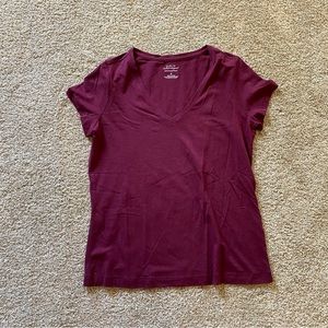 V-neck top